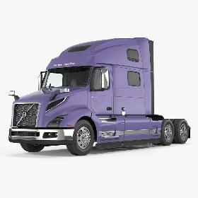 3D Volvo VNL 860 Truck 2018